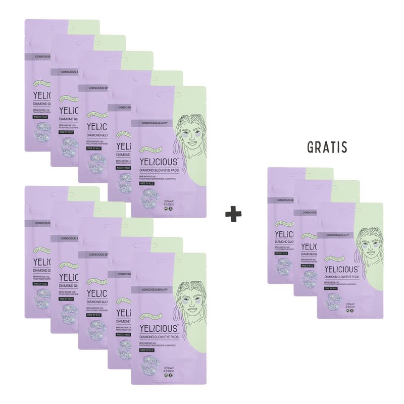 "Diamond Glow" Eyepads - Testkit (10+3)