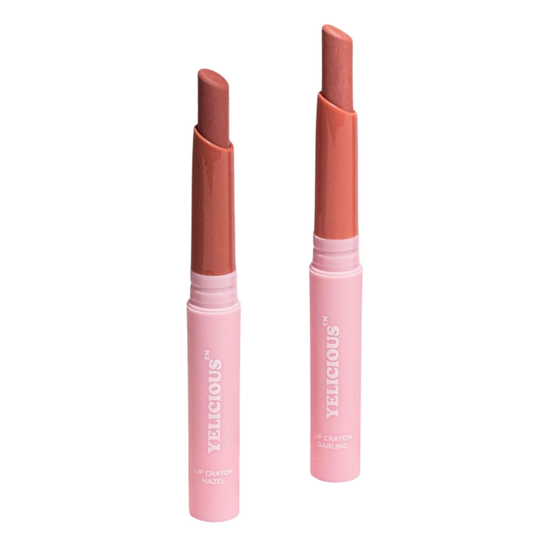 Lip Crayon duo Hazel & Darling